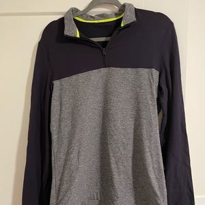Lululemon quarter zip - purple and grey